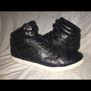 Guess Size 11 Mens Black MGJerano Shoes